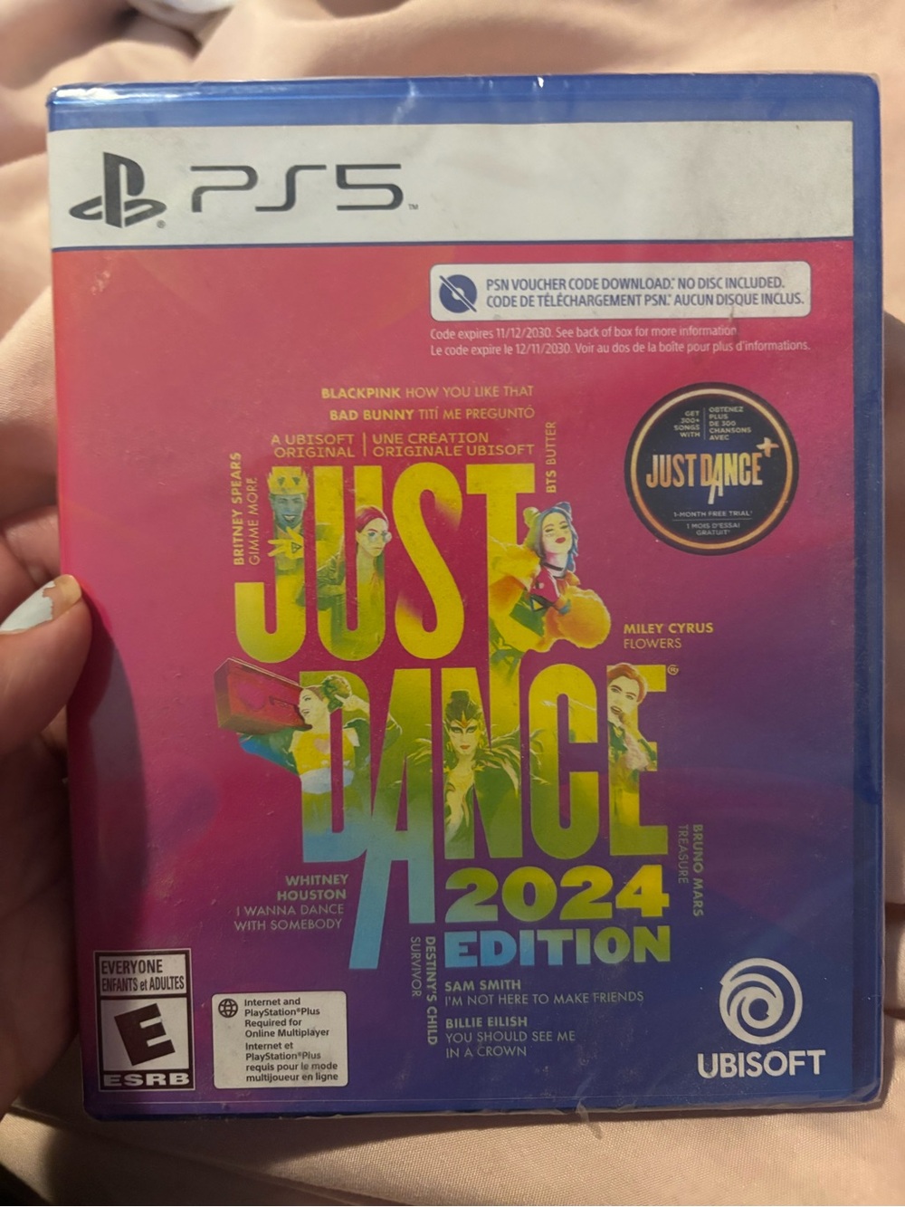 Just Dance 2024 Edition PS5 - Pink/Yellow Cover